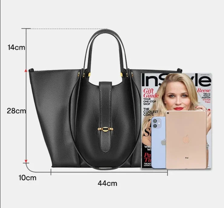Maxi Genuine Leather Saad Bag