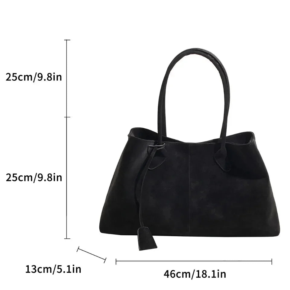 Vegan Suede - Amara Handbag