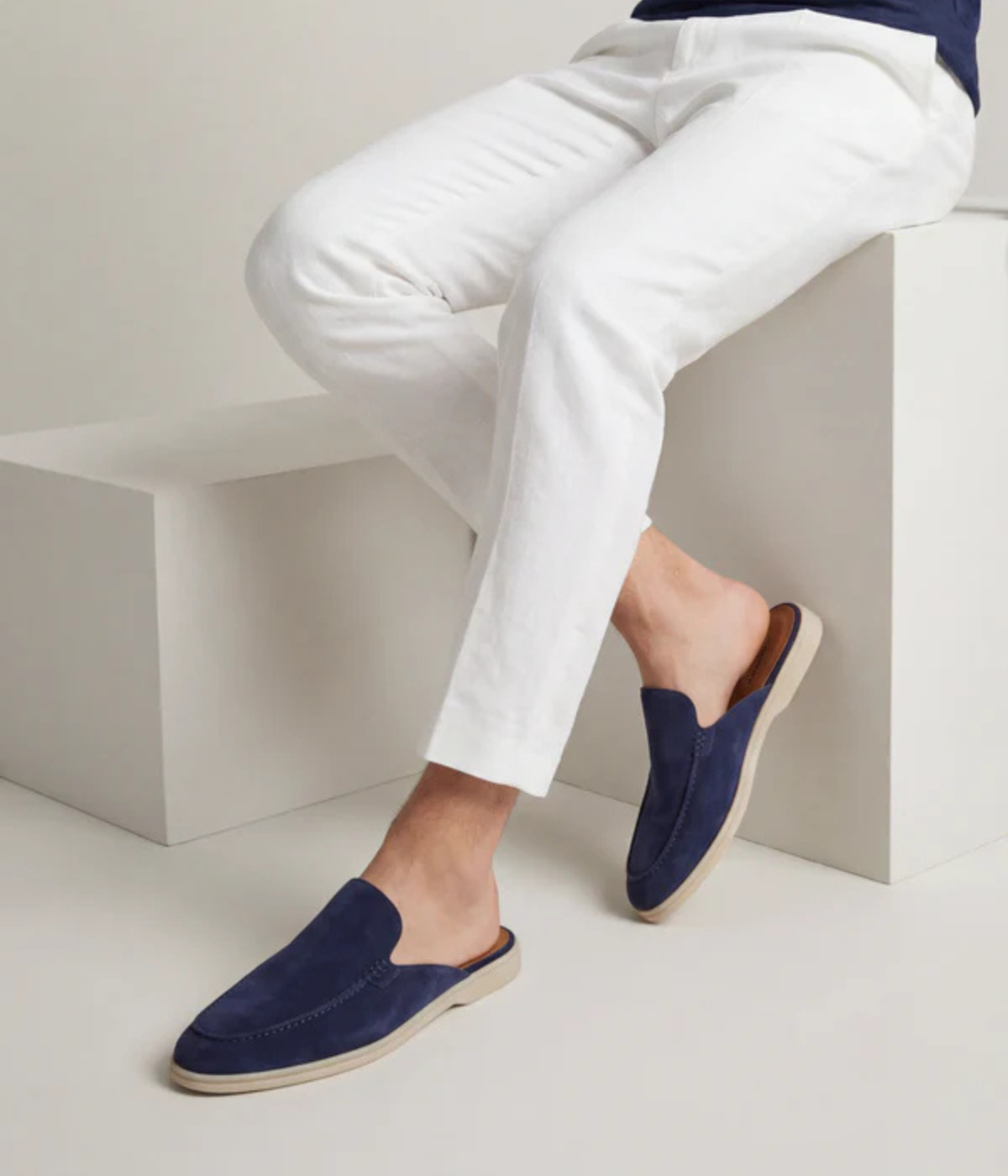 Navy Positano Slide