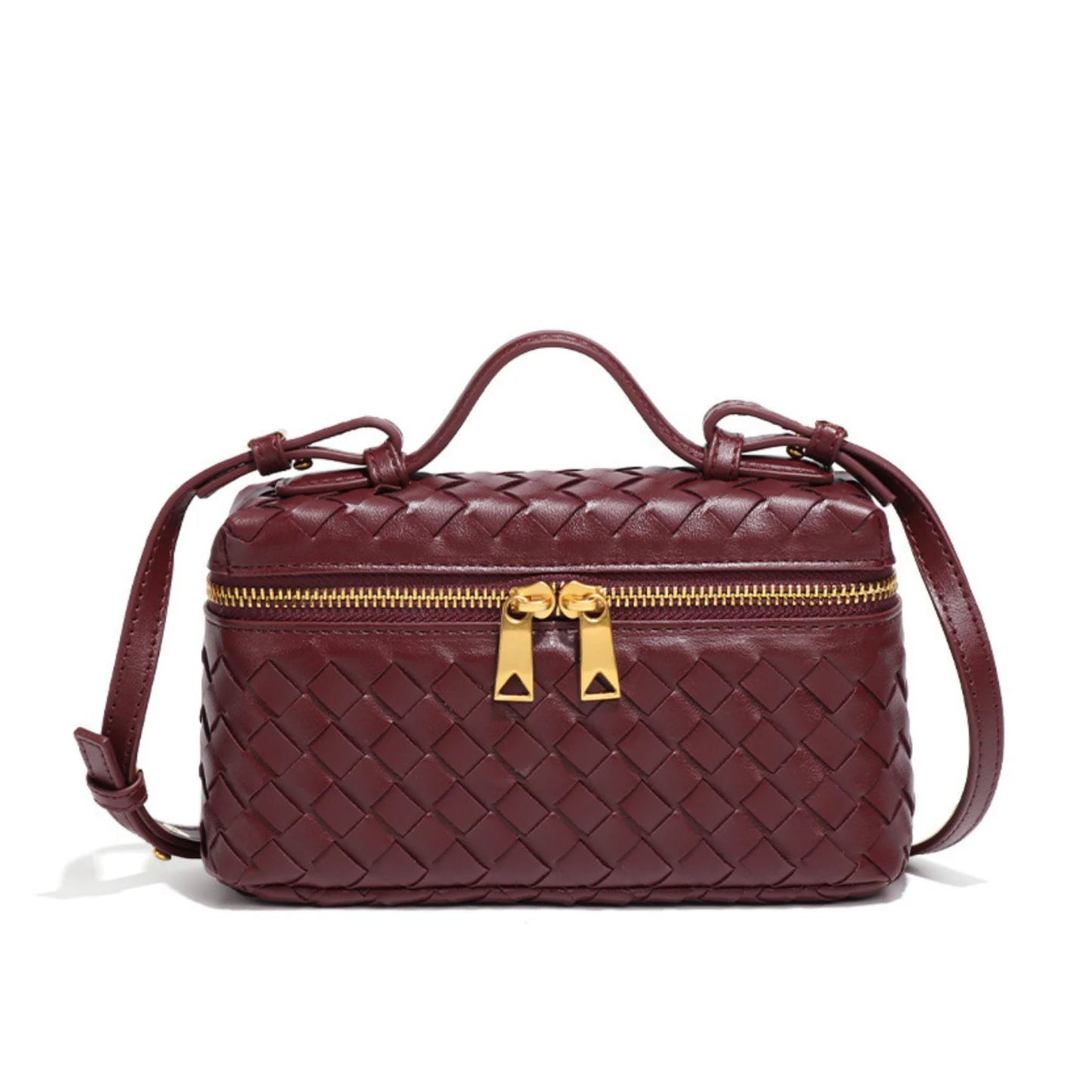 Barbara Small Braided Tote Bag