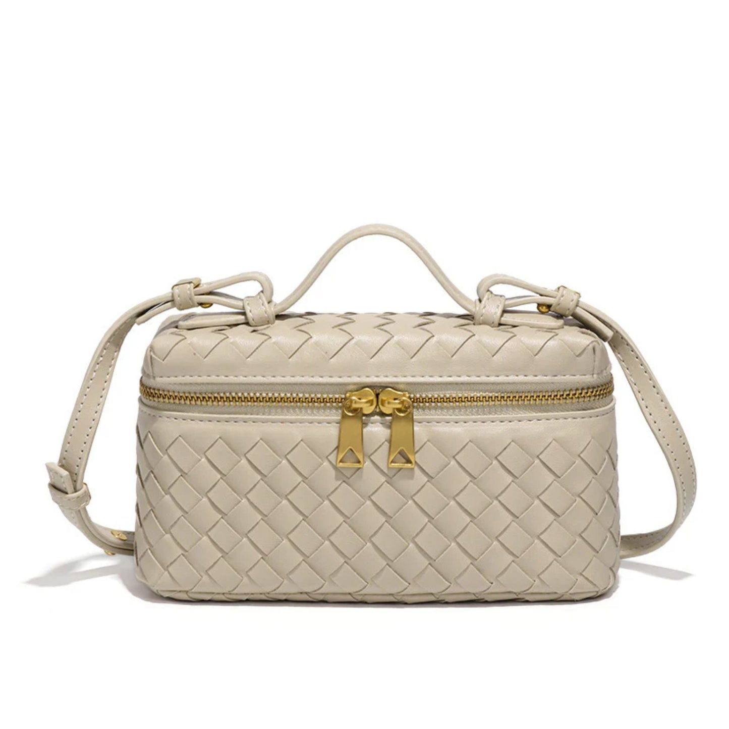 Barbara Small Braided Tote Bag