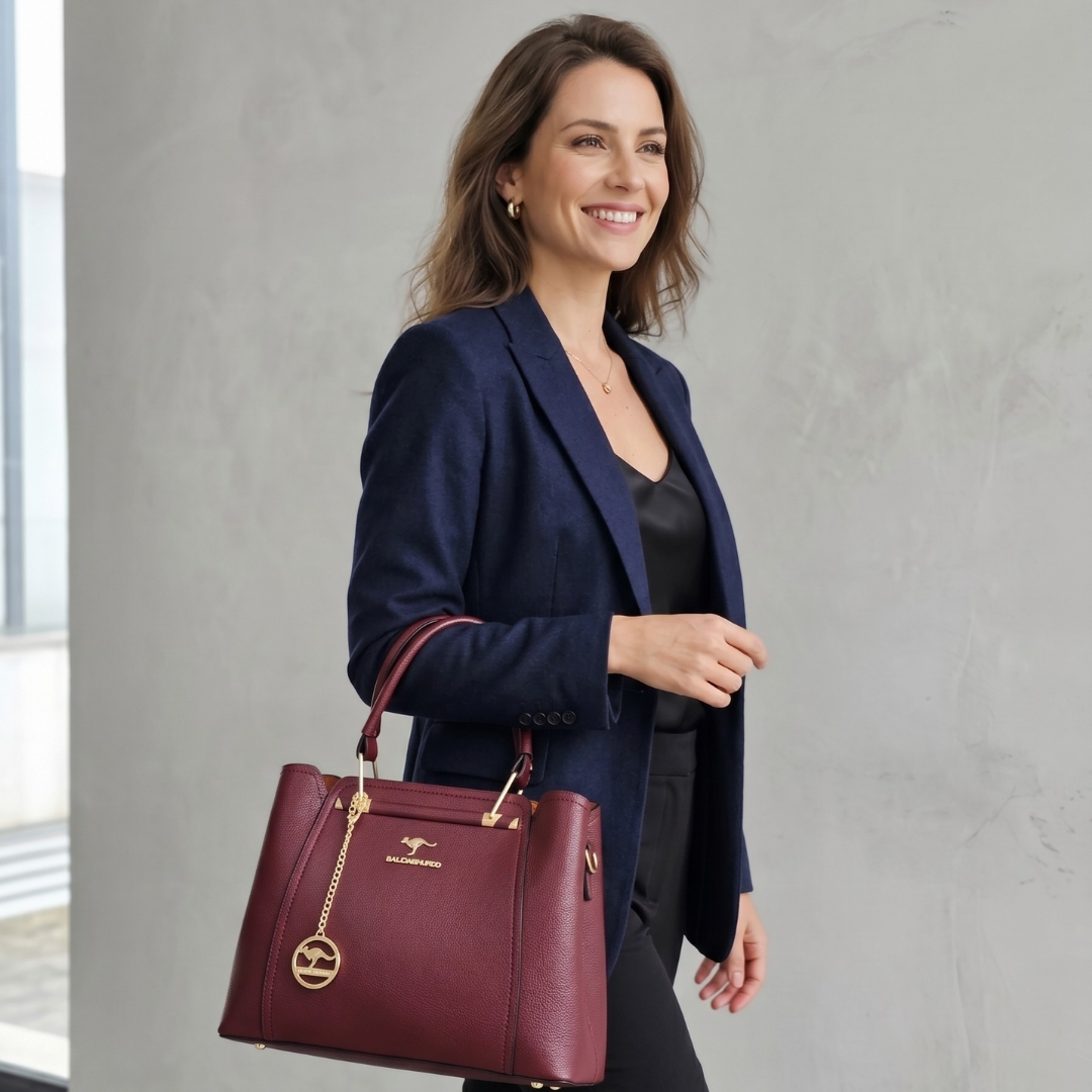 Leather Bag - Executive Gold