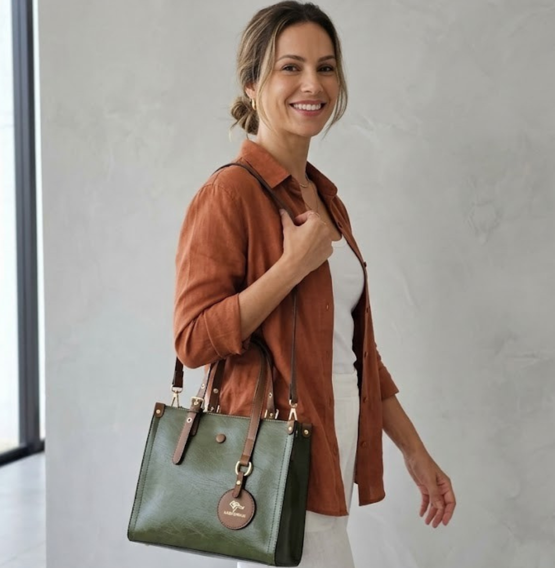 Leather Bag - Vintage Luxe