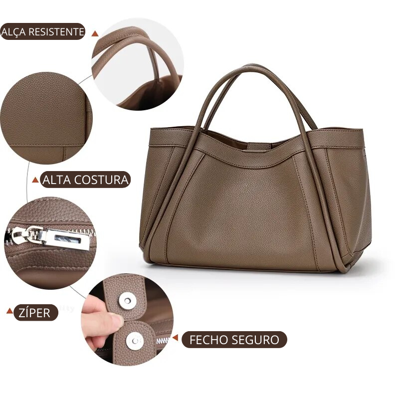 Adriana Medium Genuine Leather Bag