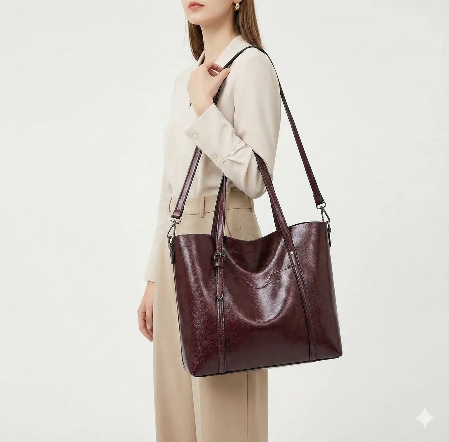 Leather Bag - Glamour