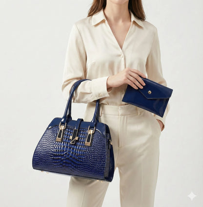 Bag and Wallet Kit in Leather - Vian