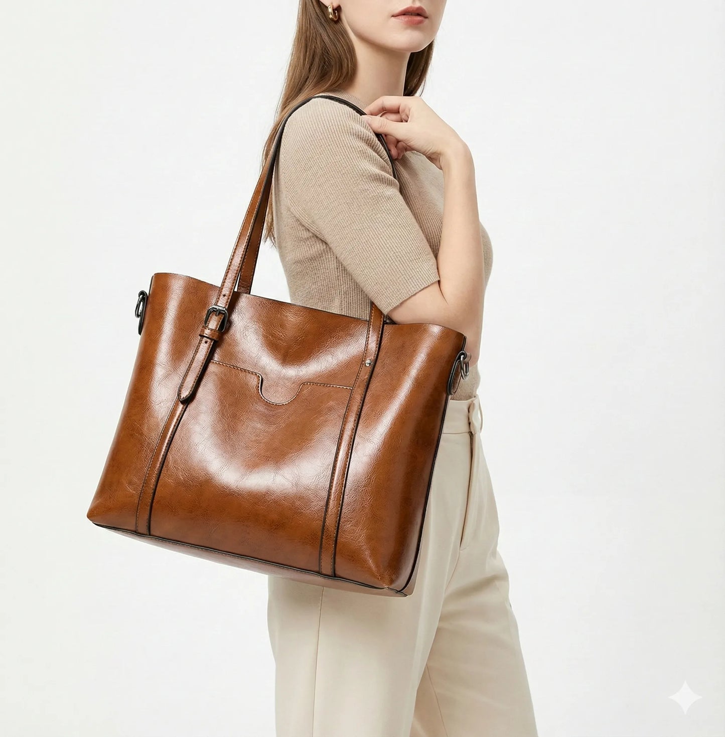 Leather Bag - Glamour