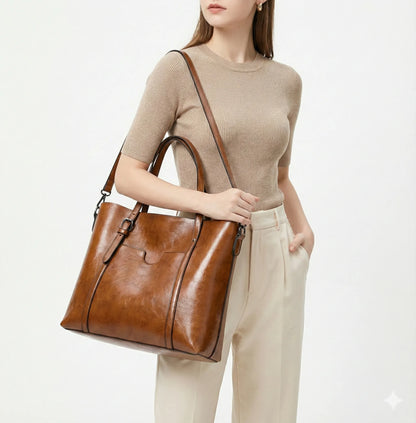Leather Bag - Glamour