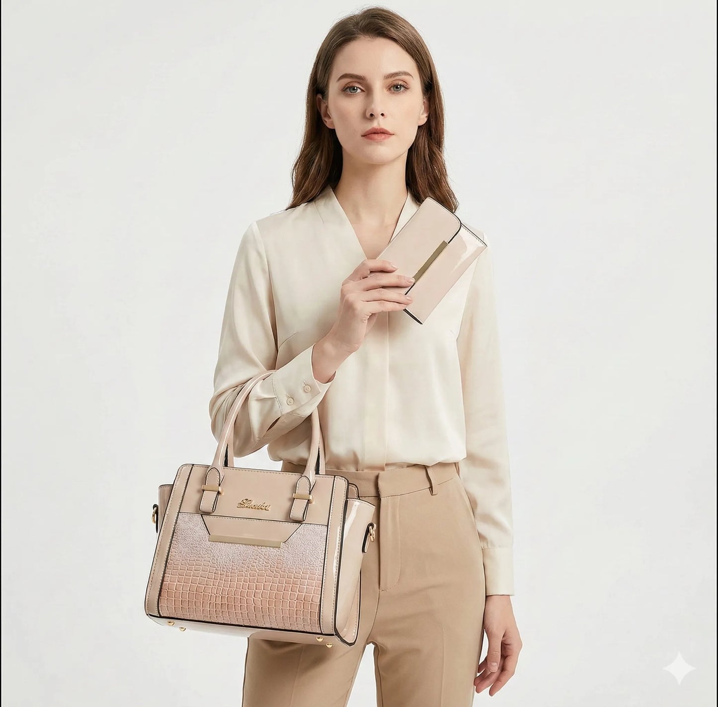 Bag and Wallet Kit in Leather - Cror