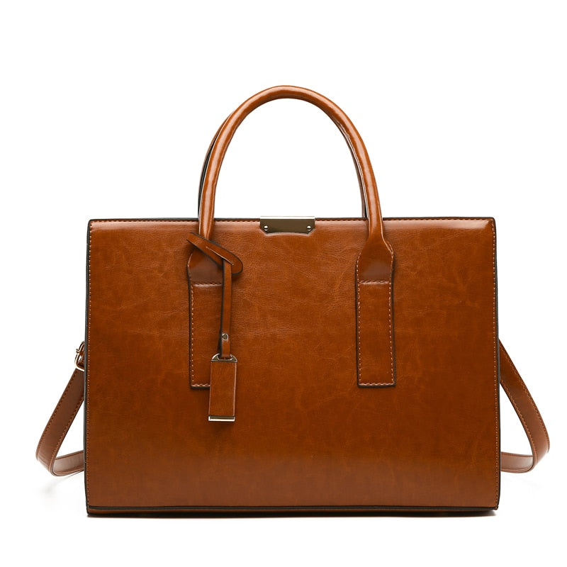 Leather Set Bag + 2 Wallets - Zayna