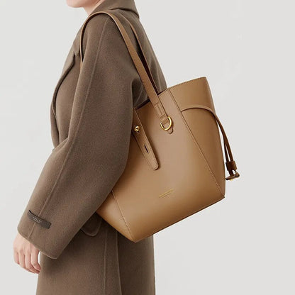 Large Genuine Leather Ale Bag