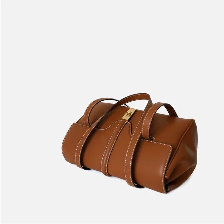 Lila Genuine Leather Tote Bag