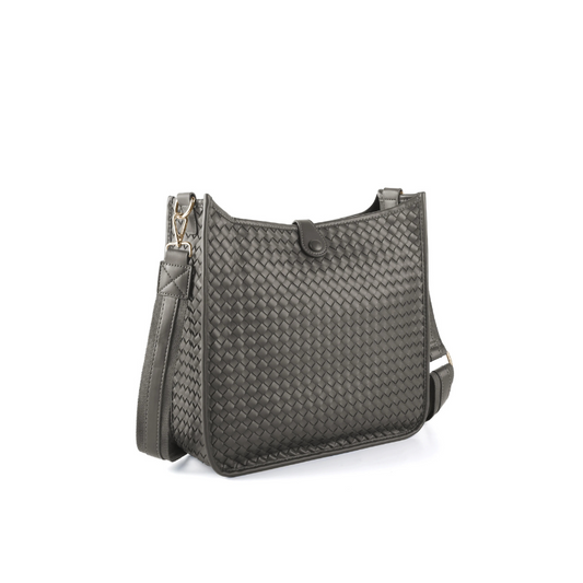 Eduarda Braided Messenger Bag