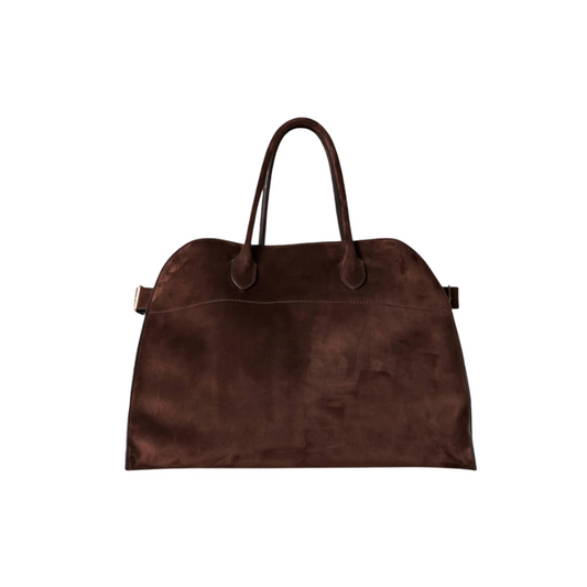 Large Suede Carrie Bag