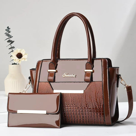 Bag and Wallet Kit in Leather - Cror