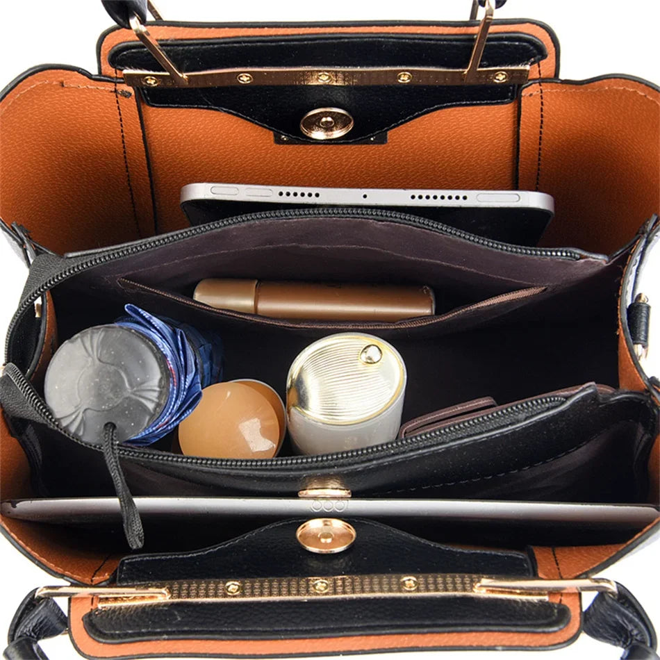Leather Bag - Executive Gold