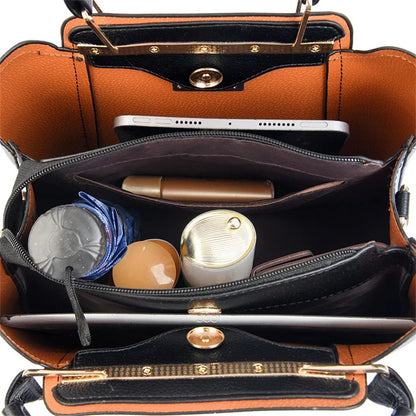 Leather Bag - Executive Gold