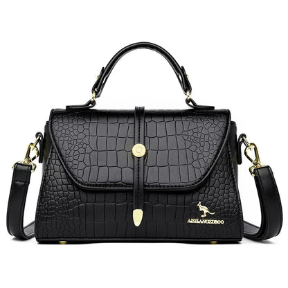 Leather Bag - Croco Elite