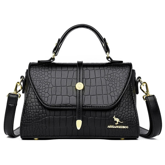 Leather Bag - Croco Elite