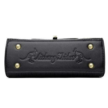 Leather Bag - Croco Elite