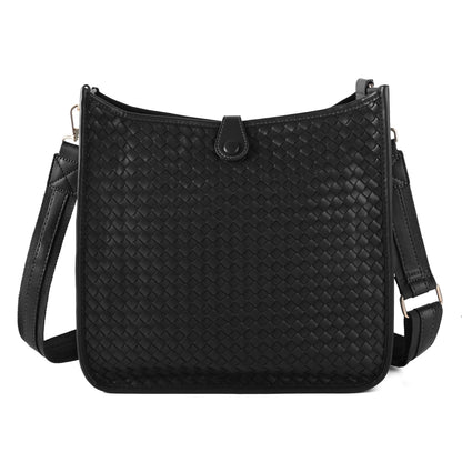 Eduarda Braided Messenger Bag