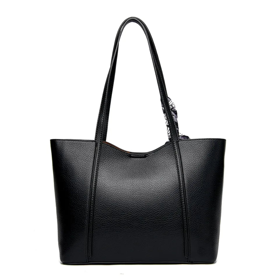 Leather Bag - Elegance Noir