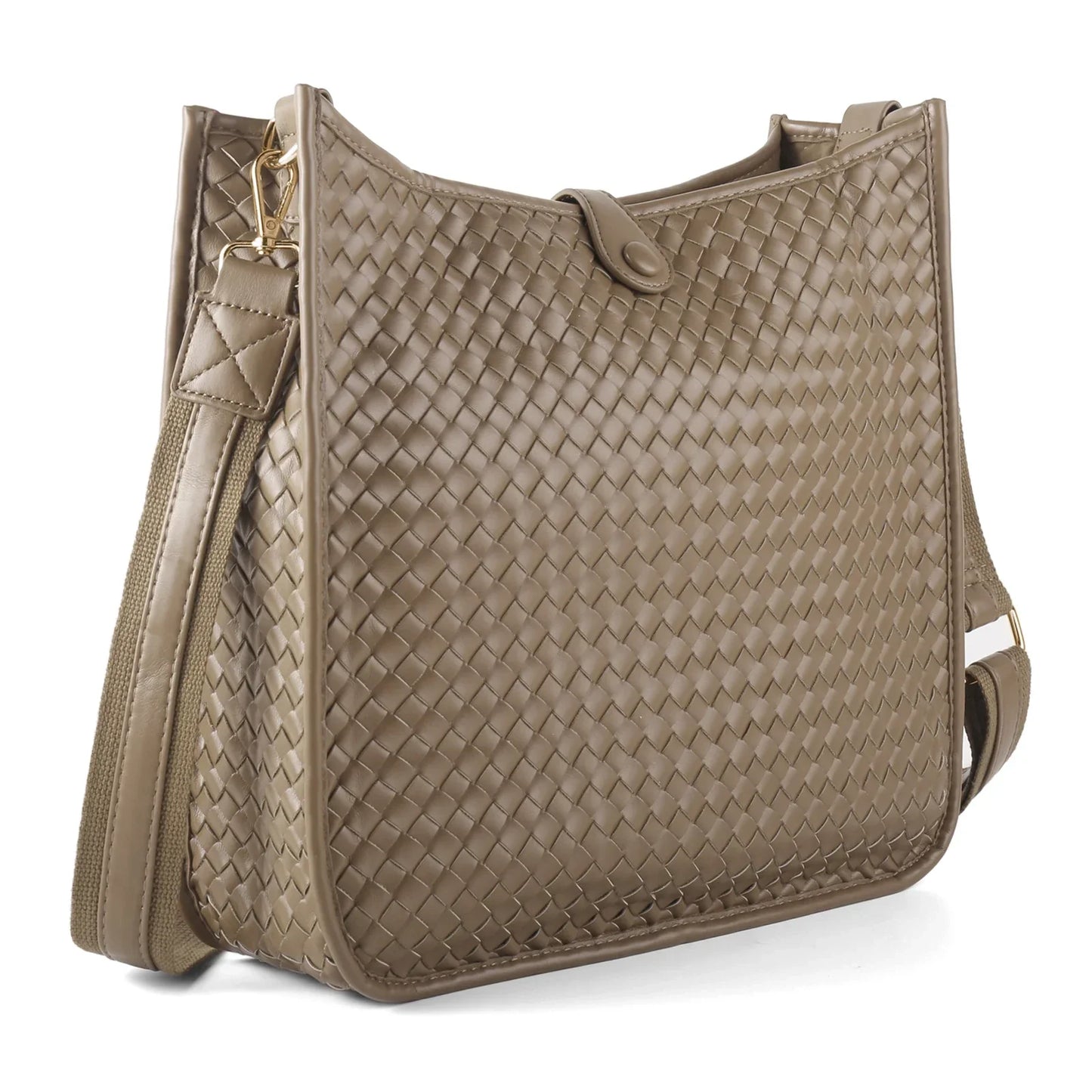 Eduarda Braided Messenger Bag