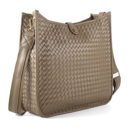 Eduarda Braided Messenger Bag