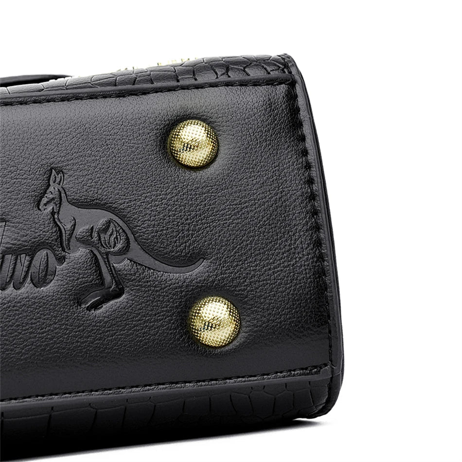 Leather Bag - Croco Elite