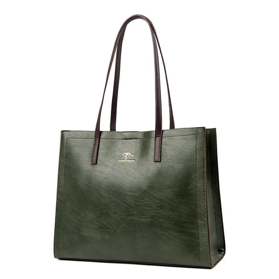 Leather Bag - Tote Classic