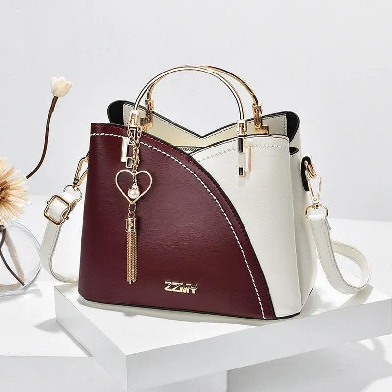 Women's Leather Bag - Florenza