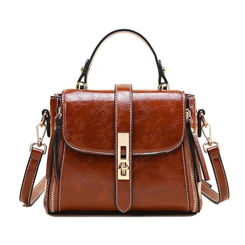 Leather Bag - Nina