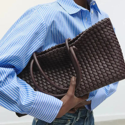 Fabi Braided Tote Bag