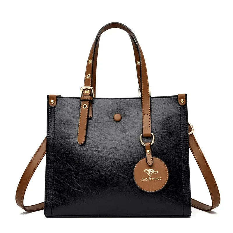 Leather Bag - Vintage Luxe