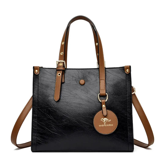 Leather Bag - Vintage Luxe