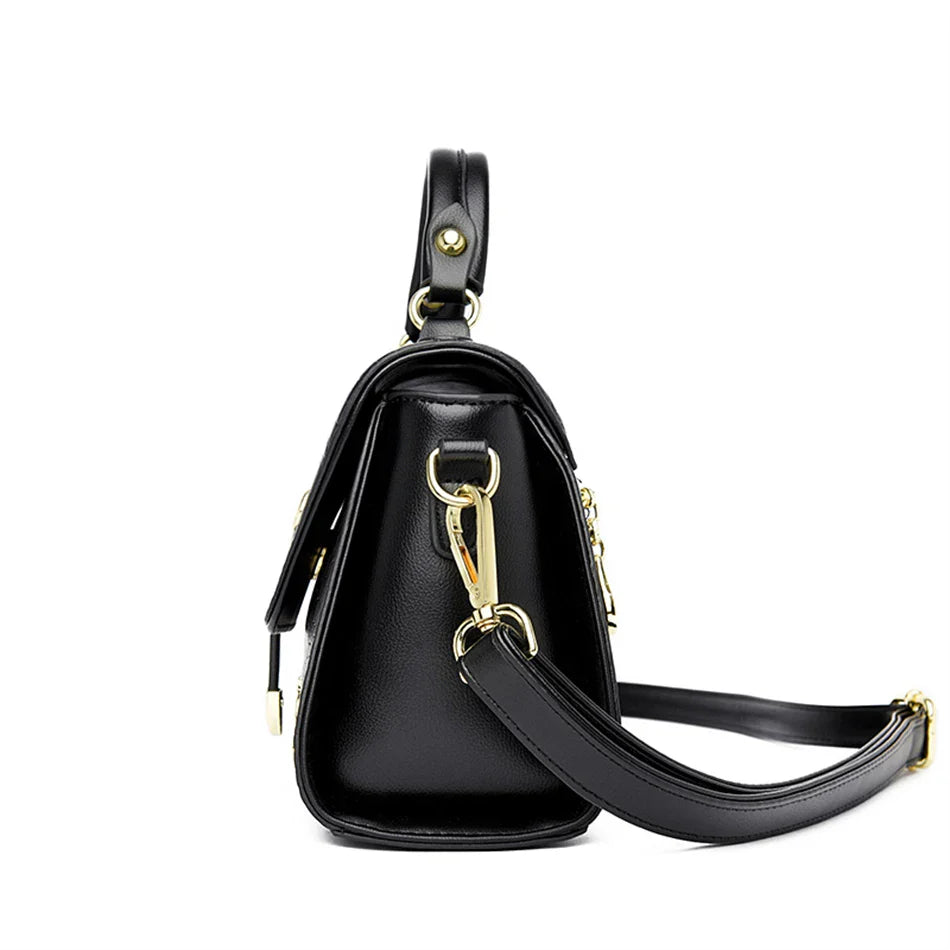 Leather Bag - Croco Elite