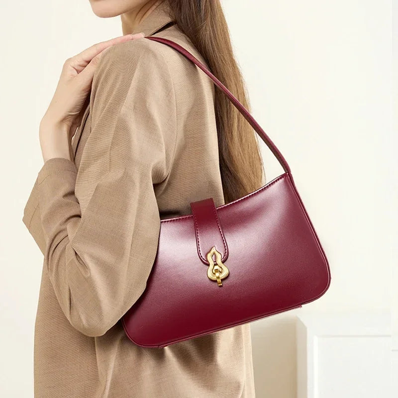 Leather Bag - Verona Rosso