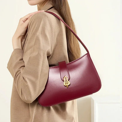 Leather Bag - Verona Rosso