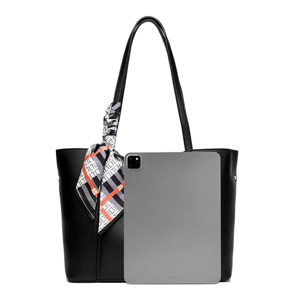 Leather Bag - Elegance Noir