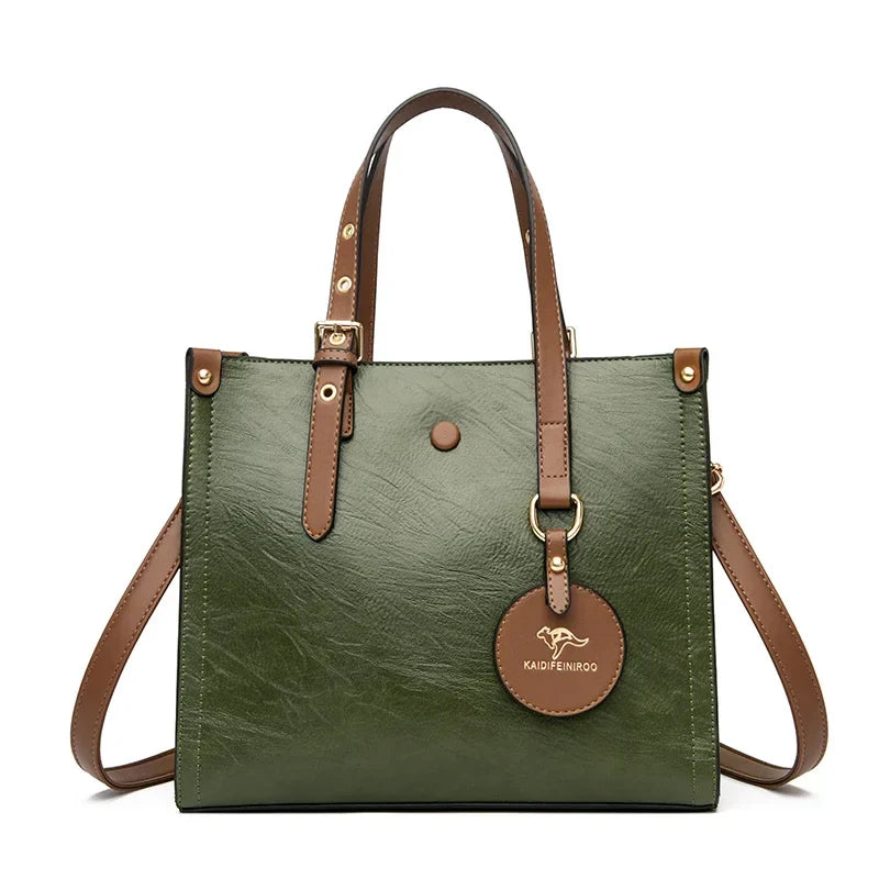 Leather Bag - Vintage Luxe
