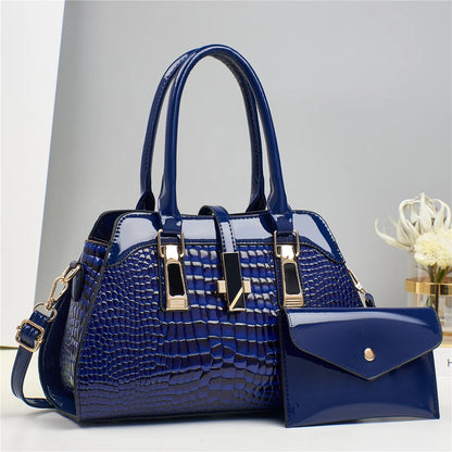 Bag and Wallet Kit in Leather - Vian