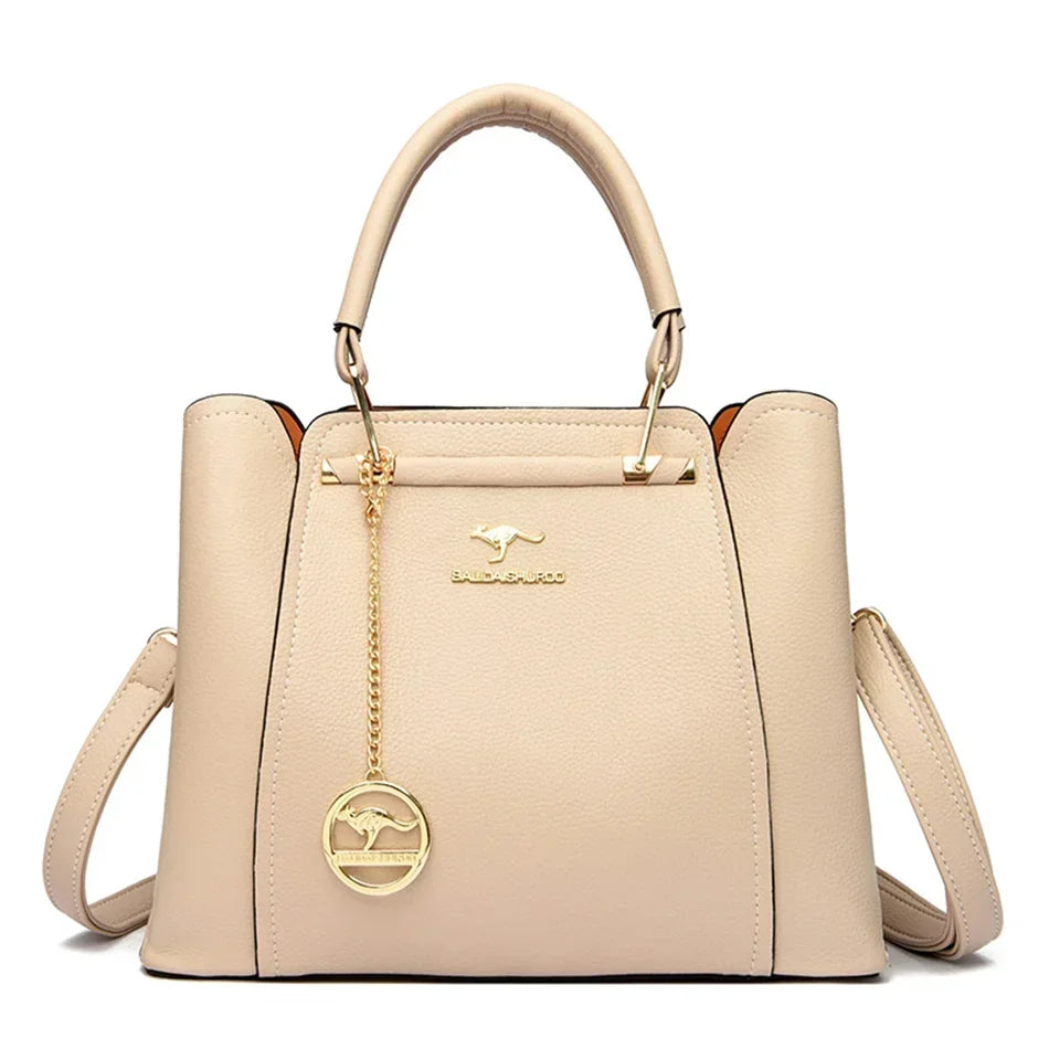 Leather Bag - Executive Gold