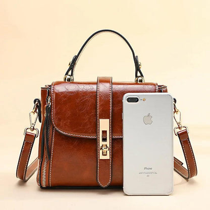 Leather Bag - Nina