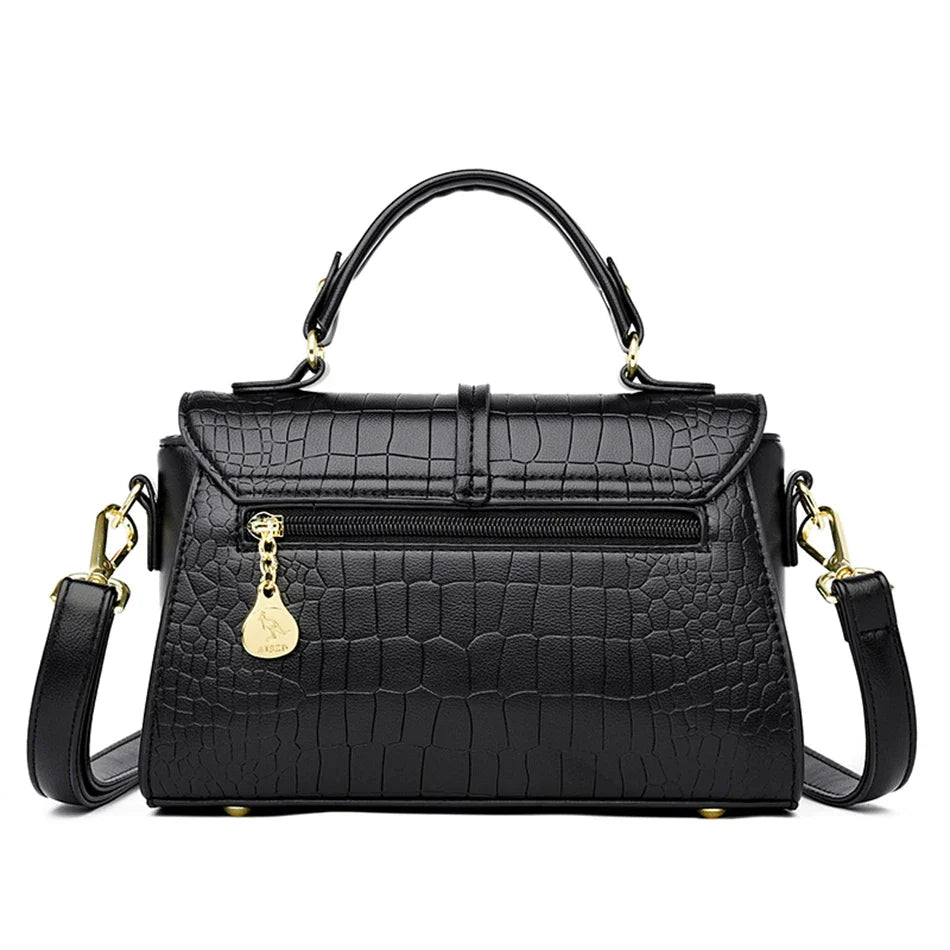 Leather Bag - Croco Elite