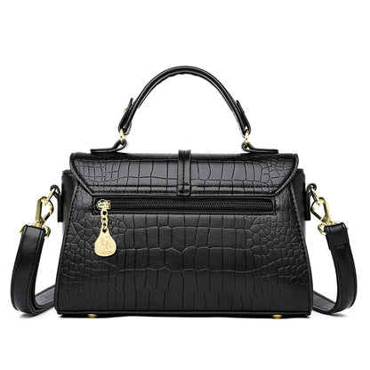 Leather Bag - Croco Elite