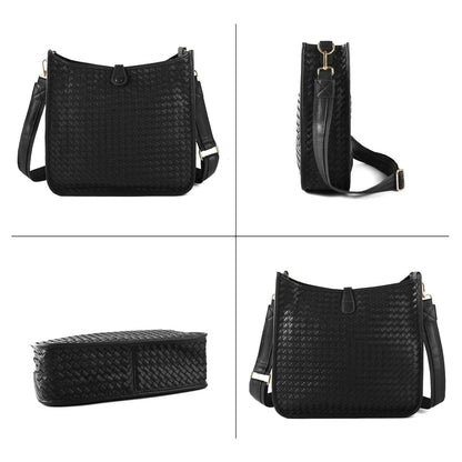 Eduarda Braided Messenger Bag
