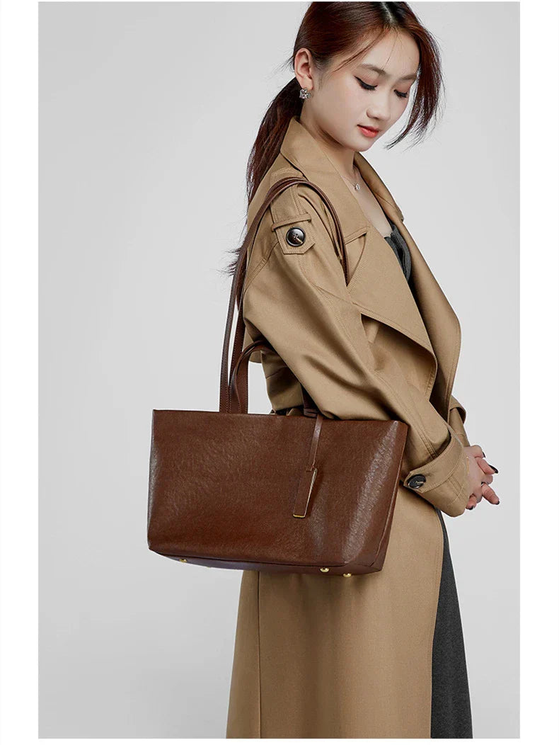 Ziza Genuine Leather Tote Bag