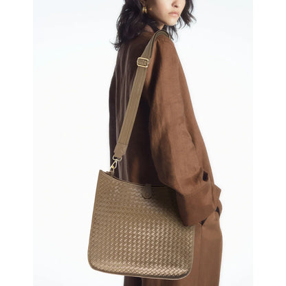 Eduarda Braided Messenger Bag