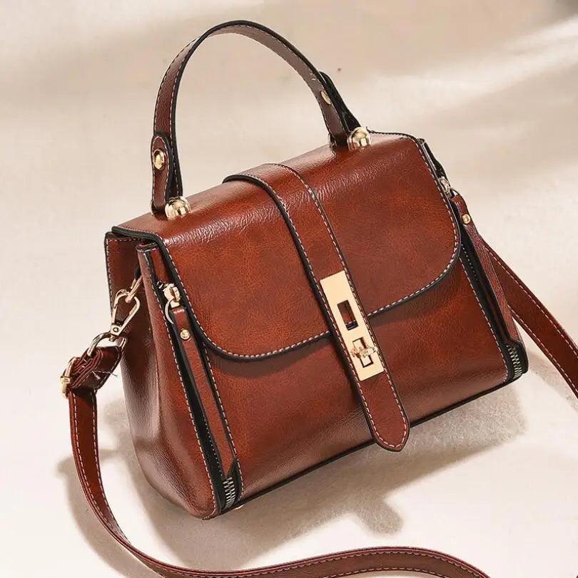 Leather Bag - Nina