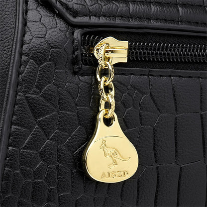 Leather Bag - Croco Elite